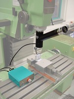 Machine Centring Microscope MZM attached to milling machine