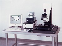 Customized microscope for laser mark measurement on wafer